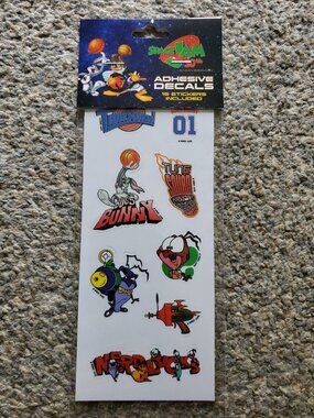 Space Jam Adhesive Decals